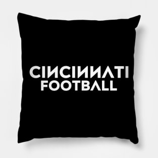 Cincinnati Football Pillow