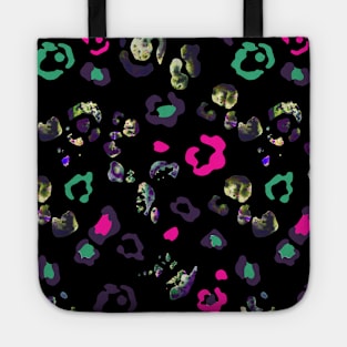 animalier modern	black magenta Tote