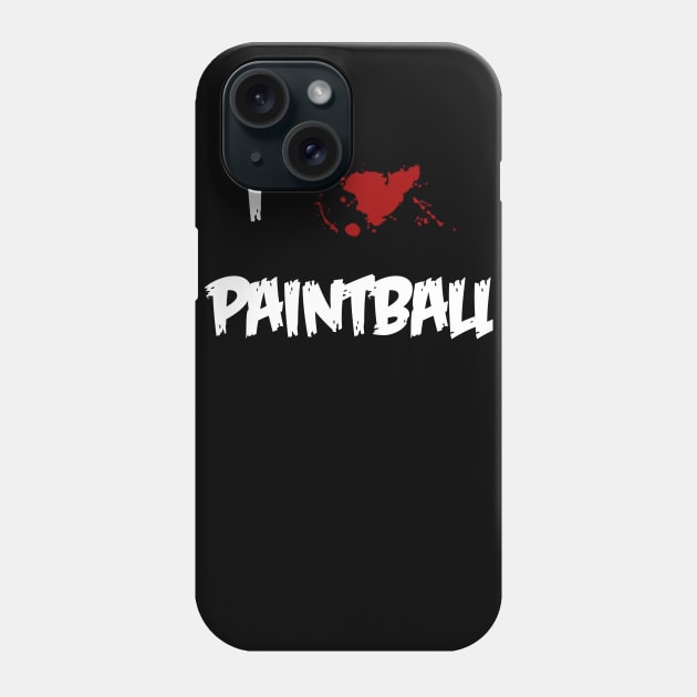 I Heart Paintball - White Phone Case by MsFluffy_Unicorn