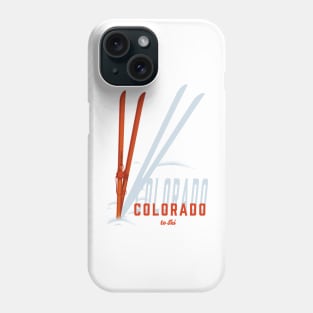 Colorado to ski Phone Case