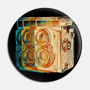 retro color camera photographer photography Pin