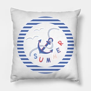 Nautical pattern Pillow