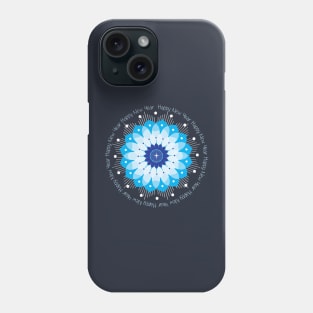 Happy New Year Mandala Phone Case