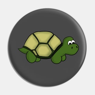 Cute Green Turtle Pin