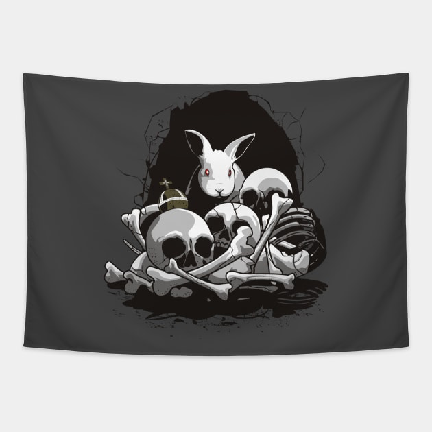 The Beast of Caerbannog Tapestry by AdamsPinto