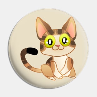 Gilbert the kitten Pin