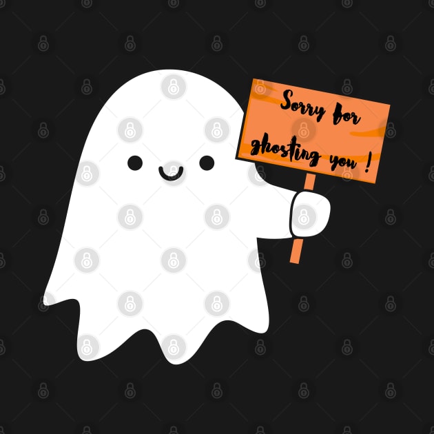 Cute Ghost - Sorry for Ghosting You by SalxSal