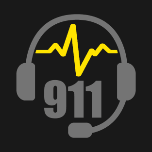 Dispatcher Headset 911 Communications T-Shirt