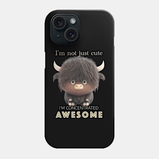 Buffalo Concentrated Awesome Cute Adorable Funny Quote Phone Case