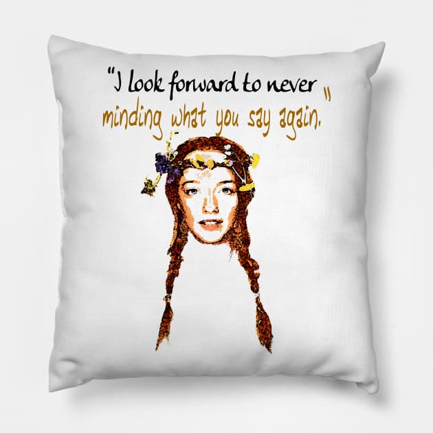 Anne with an E Pillow by PoetandChef