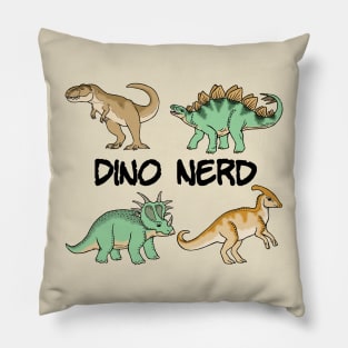 Dino Nerd Pillow
