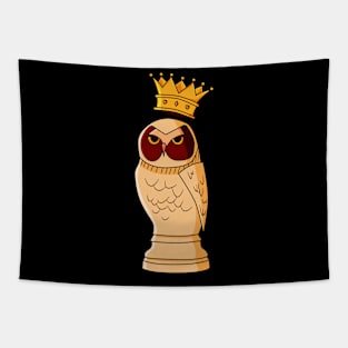 Owl Chess Tapestry
