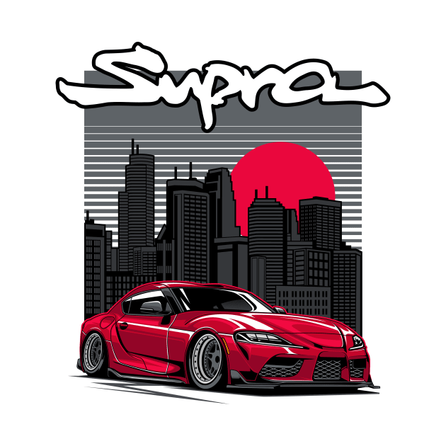 Supra MK5 Red by cturs