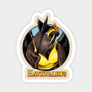 Hawkwalrus! Magnet