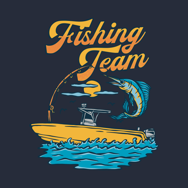 Fishing team by Myspacework