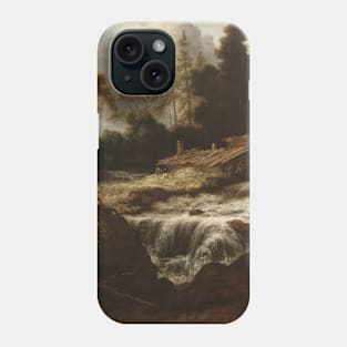 Landscape with a Waterfall by Allaert van Everdingen Phone Case