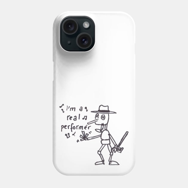 Puppet Performer Phone Case by ubercuties