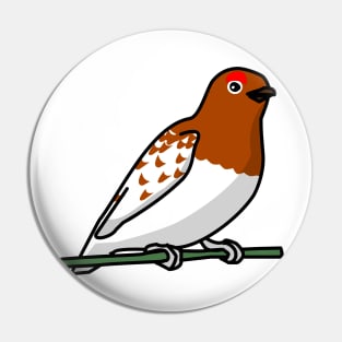 Willow Ptarmigan Pin