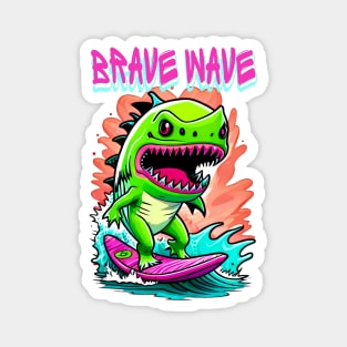 Brave Wave Magnet