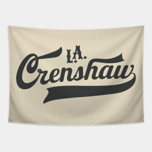 Los Angeles Crenshaw classic - Crenshaw LA - L.A. Crenshaw Logo Tapestry