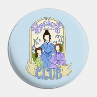 The Brontë Sister Club Pin