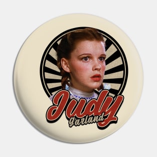 Vintage 80s Judy Garland Pin