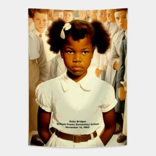 Black History Month: Ruby Bridges, William Frantz Elementary School November 14, 1960 Tapestry