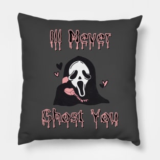 Ghost Face Valentine Pillow