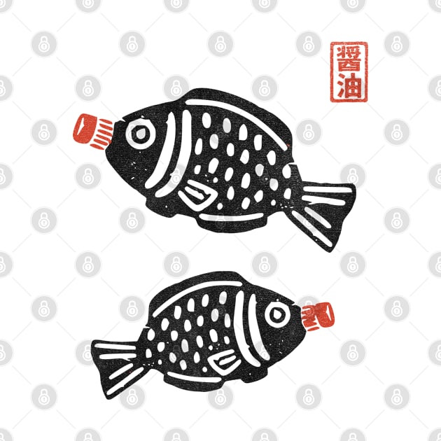 Soy Fish Bottle Fish by susanne.haewss@googlemail.com