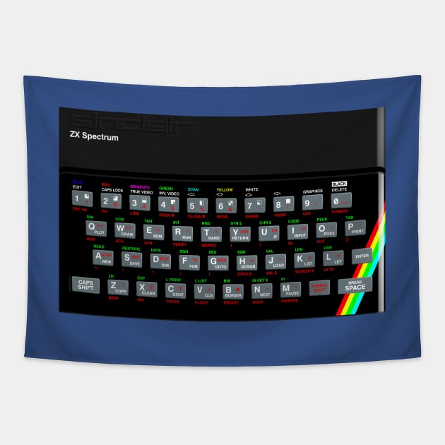 ZX Spectrum Tapestry by tuditees