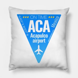 ACA airport sky Pillow