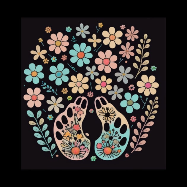 Paw floral by PawPrints & Beyond