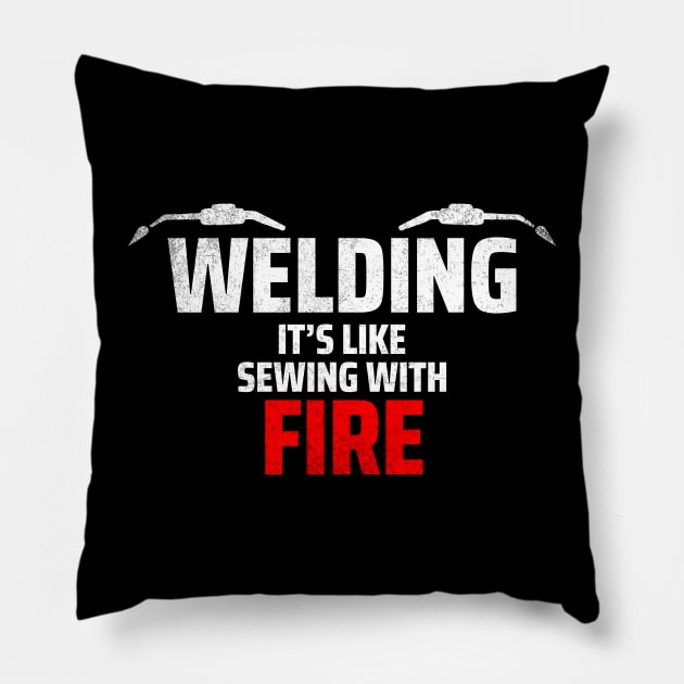 welding Pillow by Mandala Project