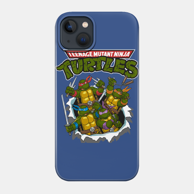 80s Teenage Mutant Ninja Turtles - Ninja Turtles - Phone Case