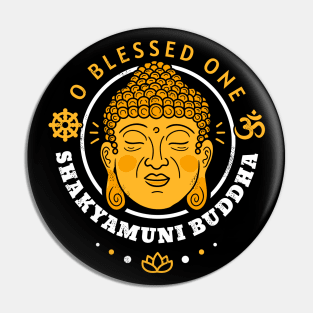 Buddha portrait Pin