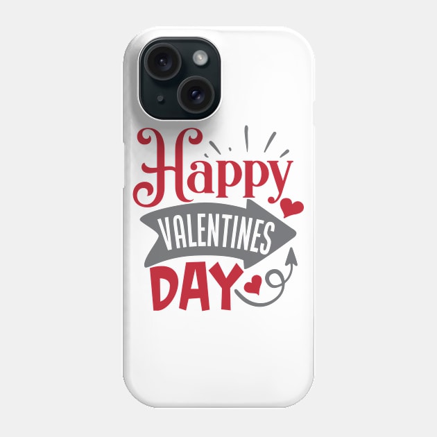 Happy valentines Day Phone Case by Sohidul Islam