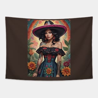 Mujer Simpatica Tapestry