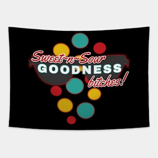 Sweet-n-Sour Goodness Bitches | Fun | Expressive | Tapestry