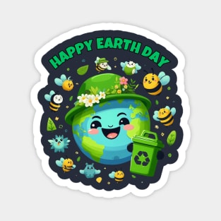 happy earth day every day Magnet