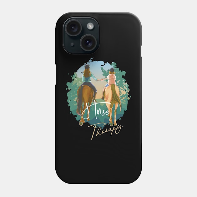 Horse Girl Phone Case by ArtRoute02