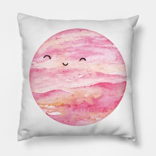 venus cute planet Pillow