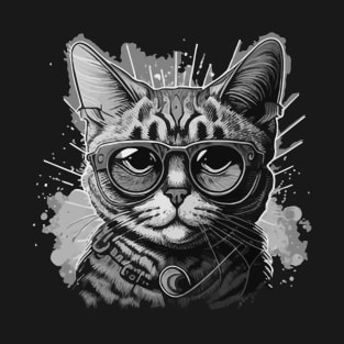 Cat With Sunglasses T-Shirt