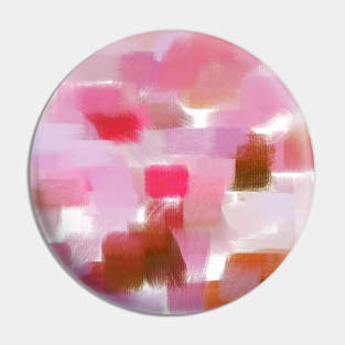 Pinks In Brushstrokes Pin