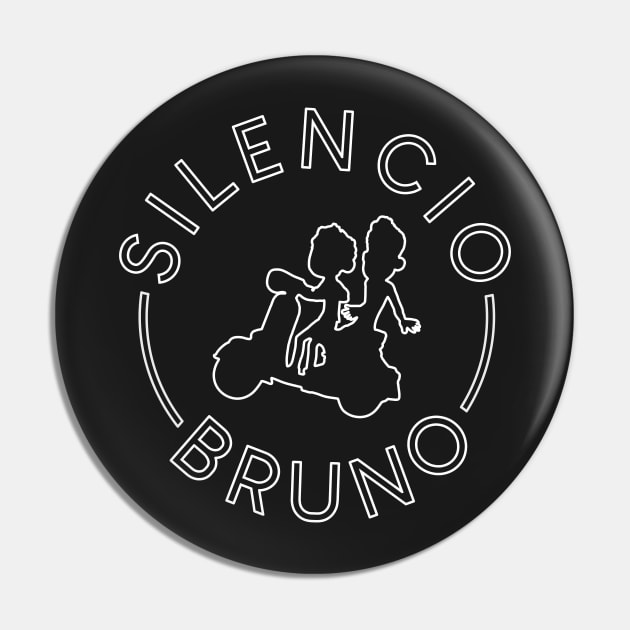 Silencio Bruno (Light) Pin by splode