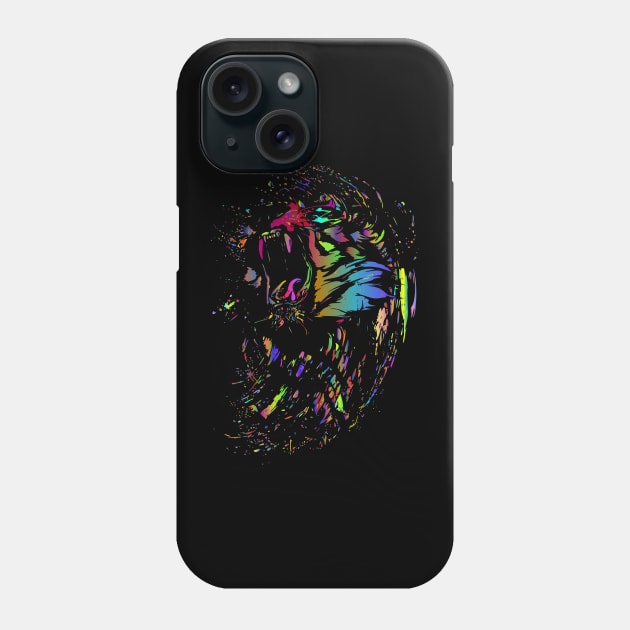 Rainbow lion Phone Case by PassKoms