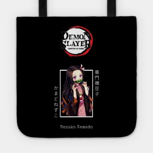 Cute nezuko Tote