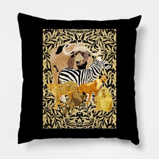 Portraits of The Jungle Pillow