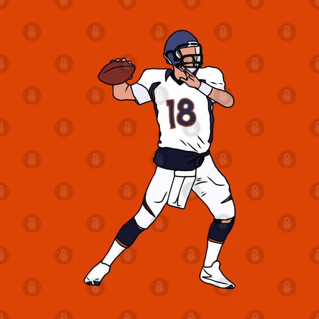 Peyton Manning Throw by rattraptees