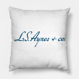 L. S. Ayres Department Store. Indianapolis, Indiana Pillow