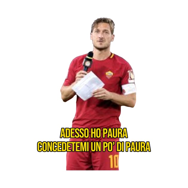 Francesco Totti by Paskwaleeno